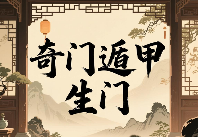 奇门遁甲财运符号：生门，先天奇门遁甲判断财运方法